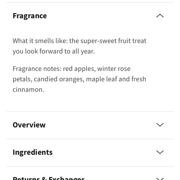 B&BW Winter Candy Apple Body Wash - Picture 2 of 2